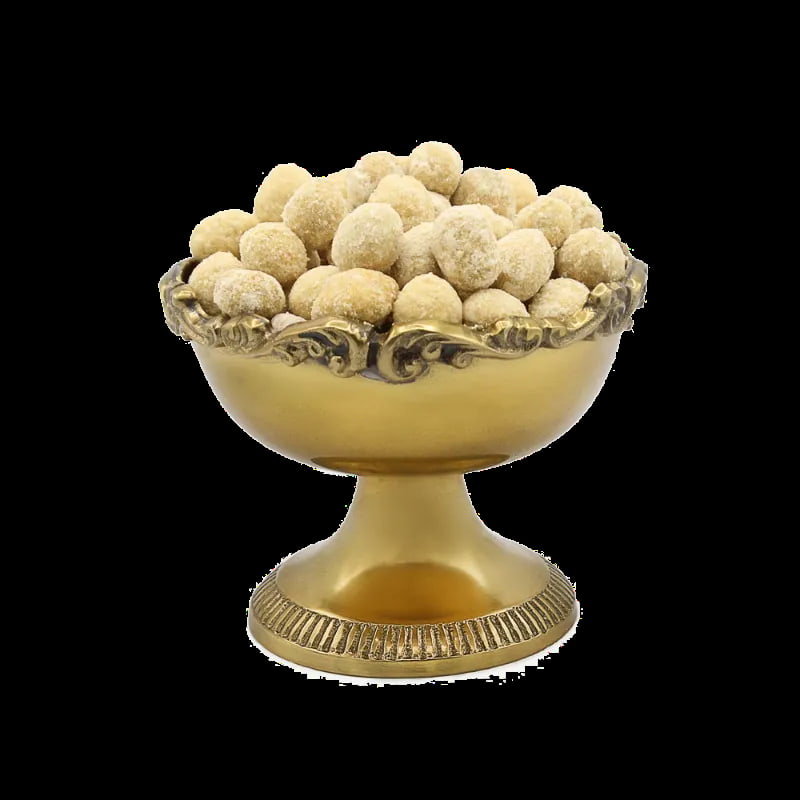 تصویر 1 از بادام زمینی روکش دار سیر و ریحان با طعم خاص جادویی